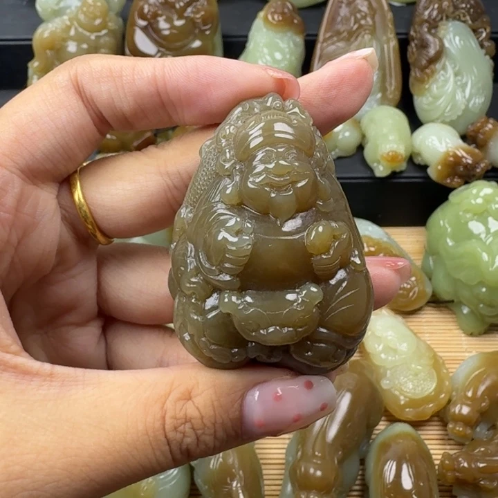 未镶嵌和田玉挂件