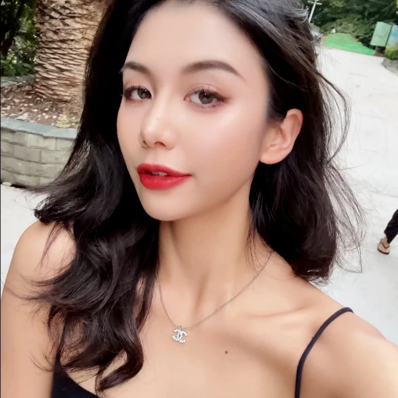 95新 Chanel/香奈儿 泫雅 香奈儿/项链/吊坠/sk 2707