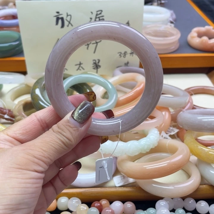 未镶嵌石英岩玉珠宝奇石蓝*