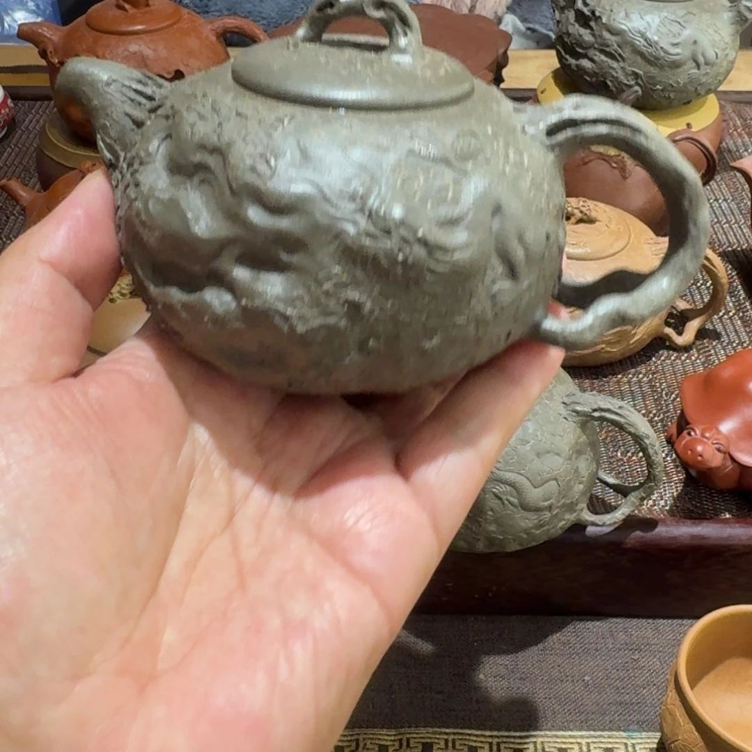 紫砂茶壶荣**生隐龙供春