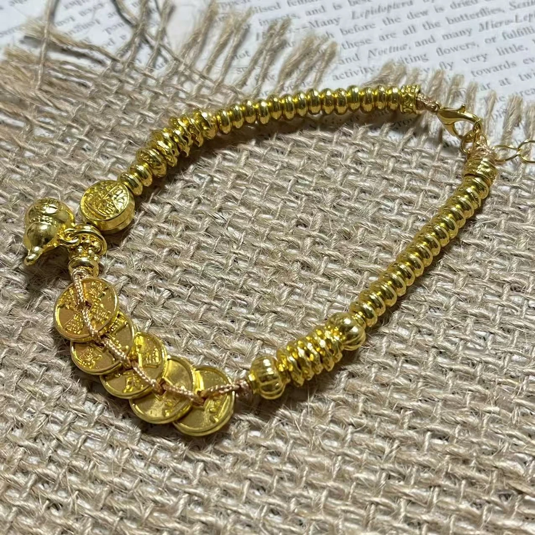 铜合金合成锆石手链 岩朵-1528-时尚手链-6