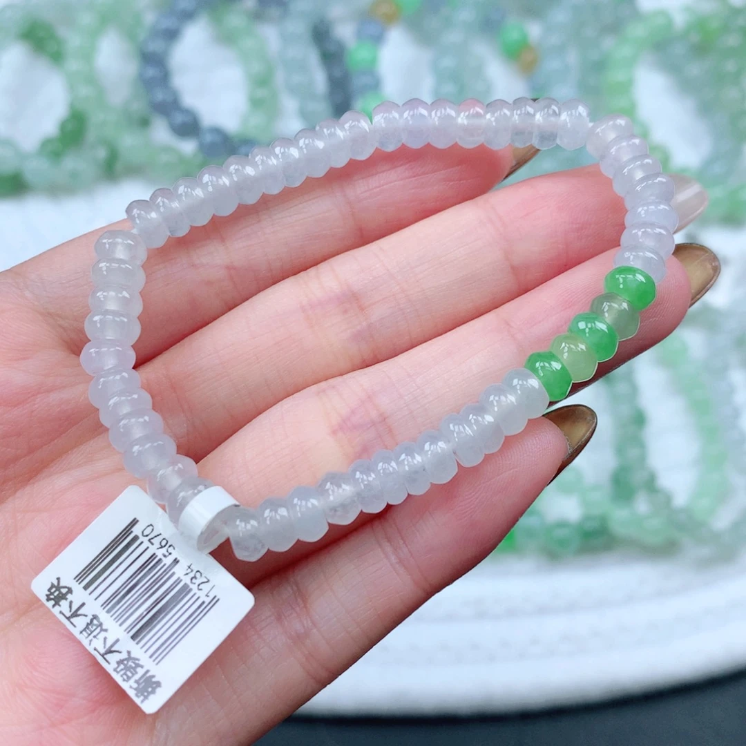翡翠未镶嵌手链翡翠