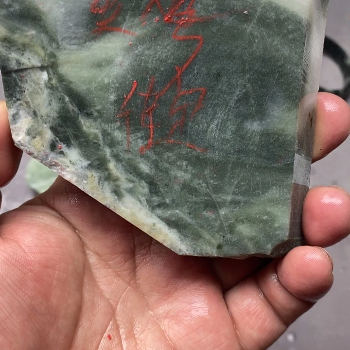 美***情独山玉未镶嵌手镯手镯定制