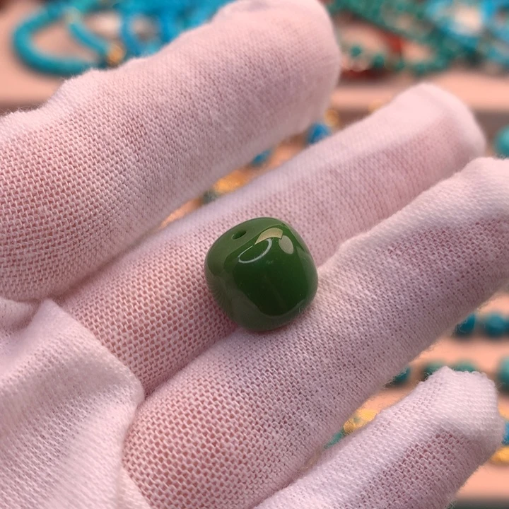 绿松石未镶嵌湖北天然原矿绿松石12.2