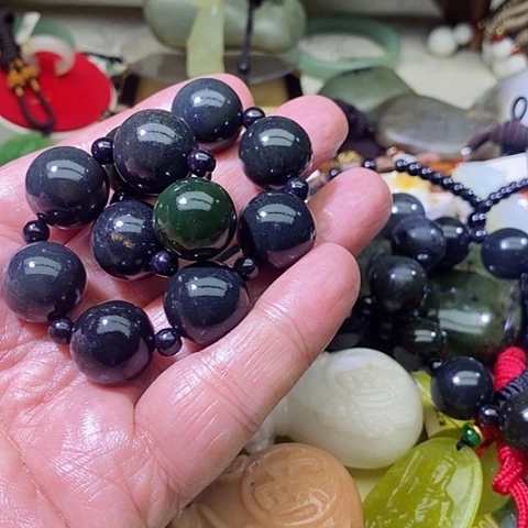 石英岩玉手链合金