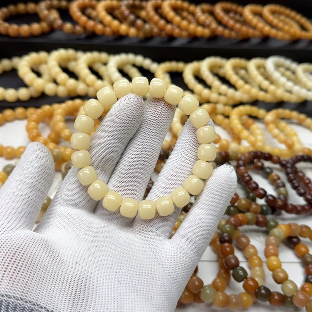 知***也手串菩提根/象牙果10*11鬼工 10年
