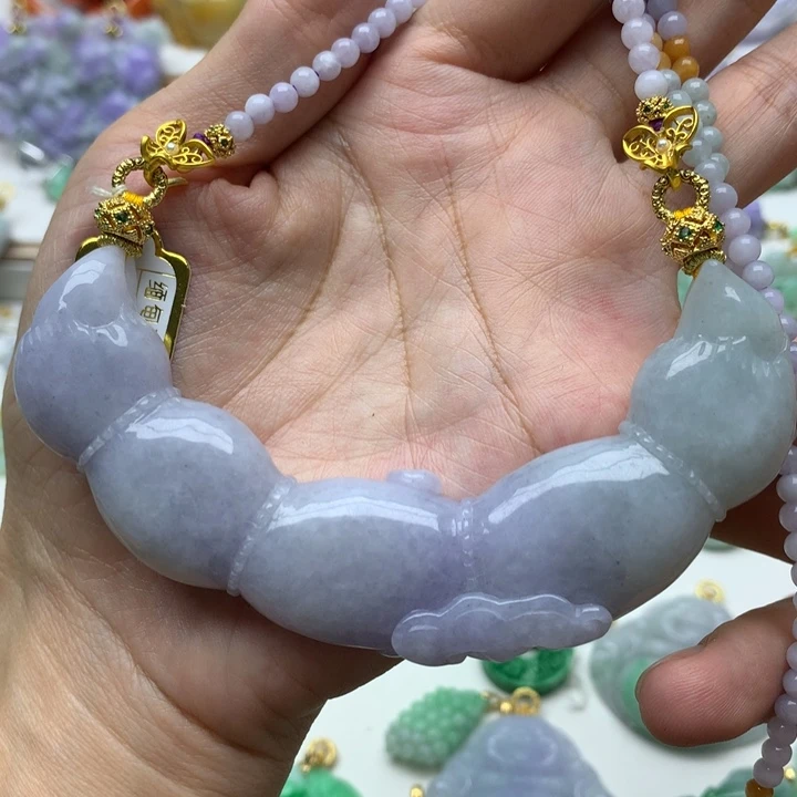 颈饰未镶嵌翡翠翡翠