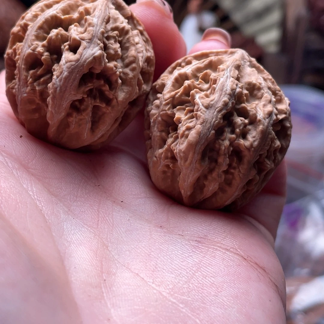 文玩核桃把件楸刀鱼68