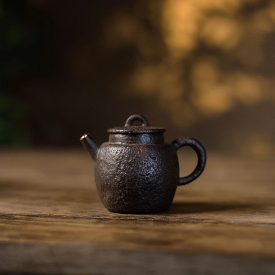 【梵山堂】紫砂壶八号手捏紫砂壶（W0078）