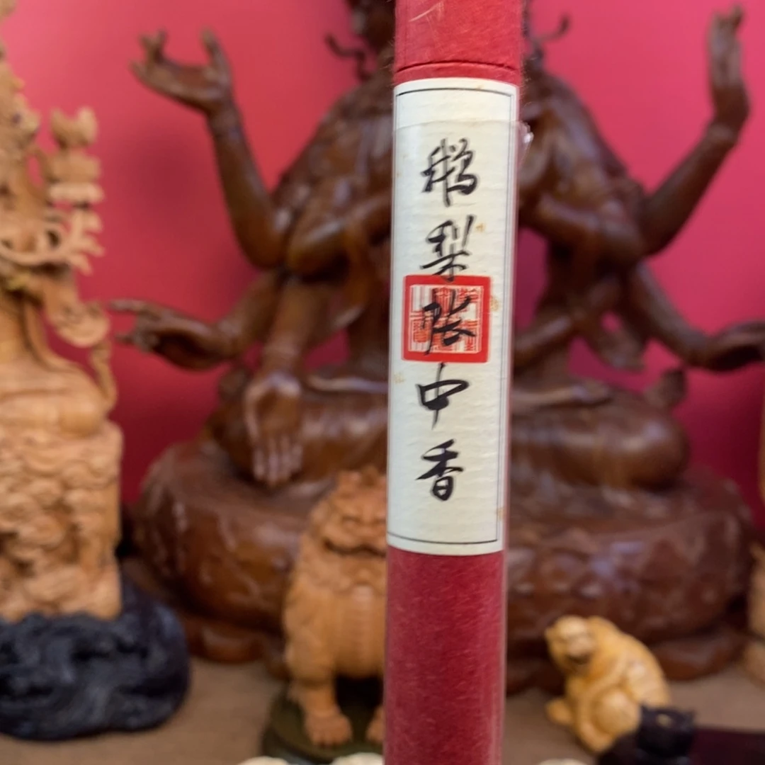 檀香木鹅梨帐中香10克装线香