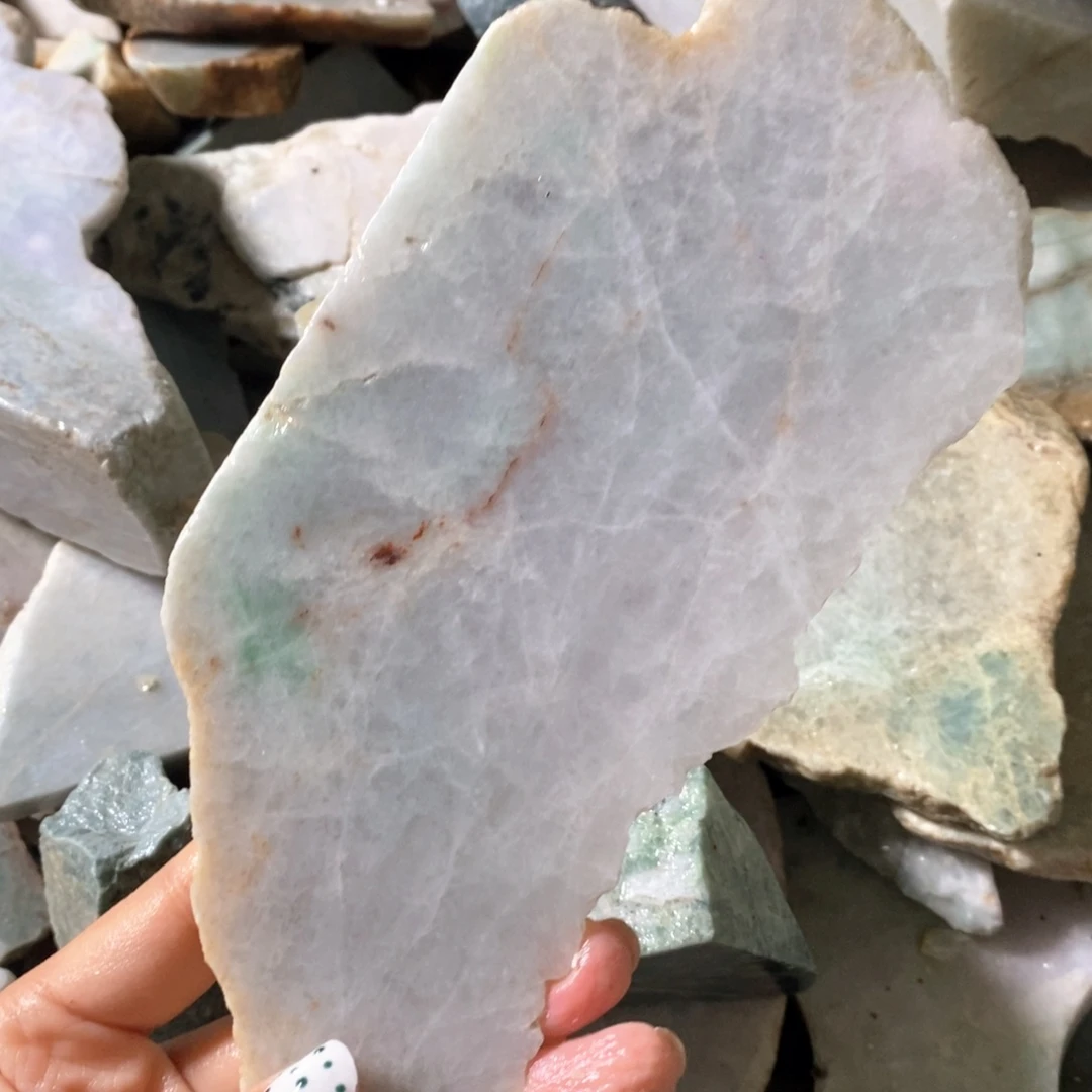 颈饰未镶嵌翡翠天然翡翠