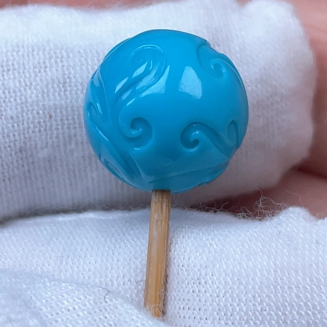 绿松石未镶嵌颈饰14.2mm