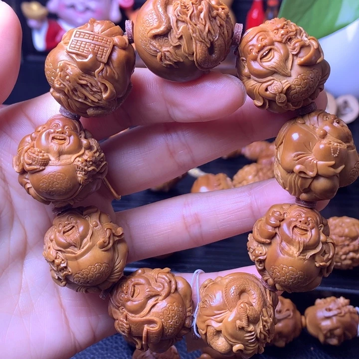 手串/手链橄榄核九龙万佛