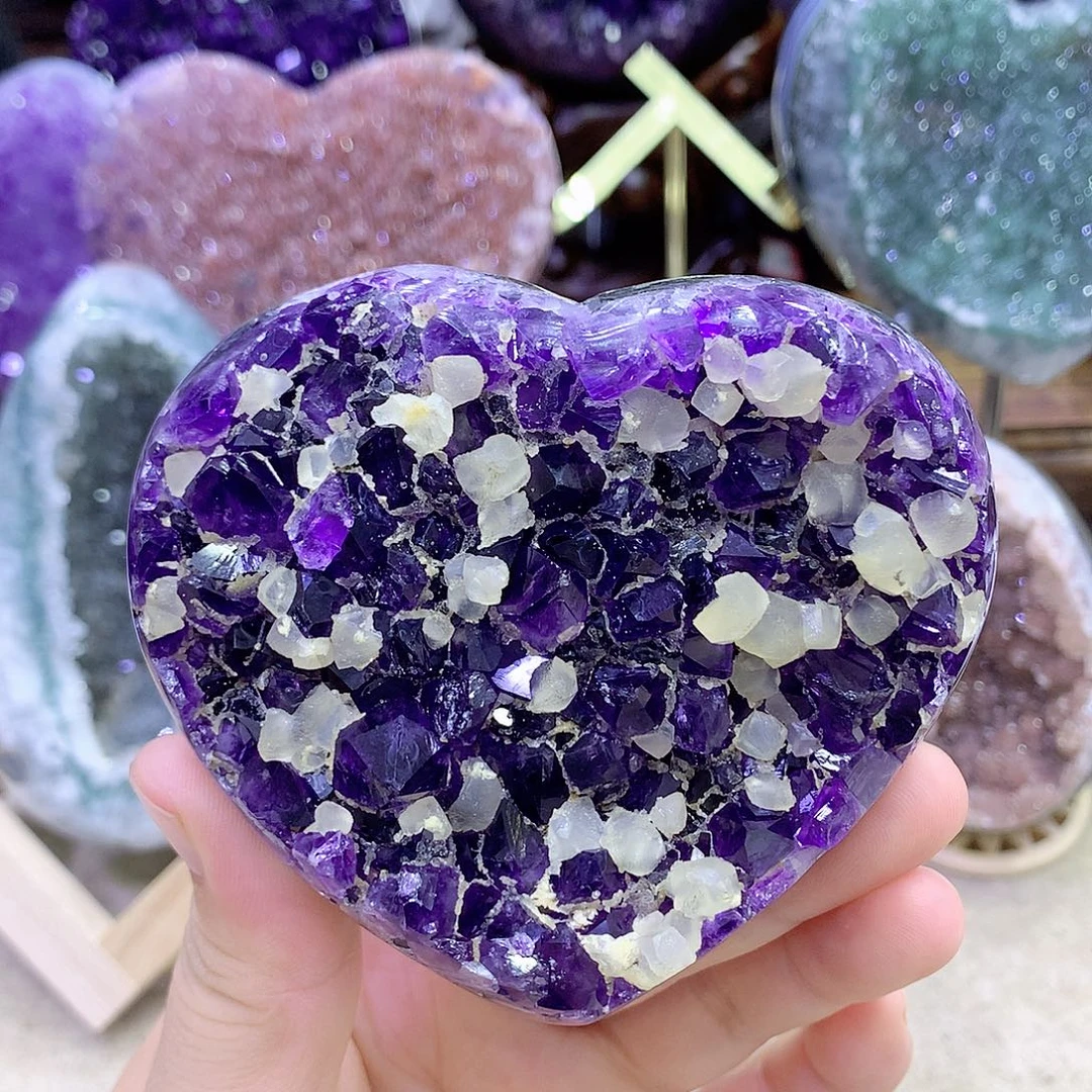 流***根未镶嵌大型摆件（非配饰）紫晶