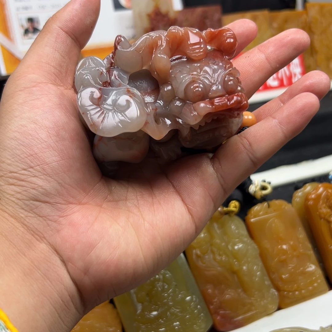 石英质玉（黄龙玉）未镶嵌多样性发货，发其一