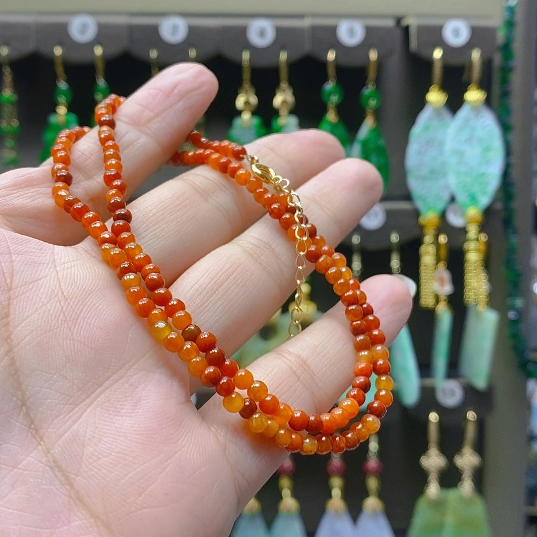 未镶嵌翡翠耳饰翡翠