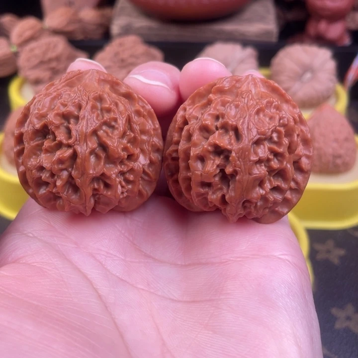 吊坠文玩核桃苹果园40