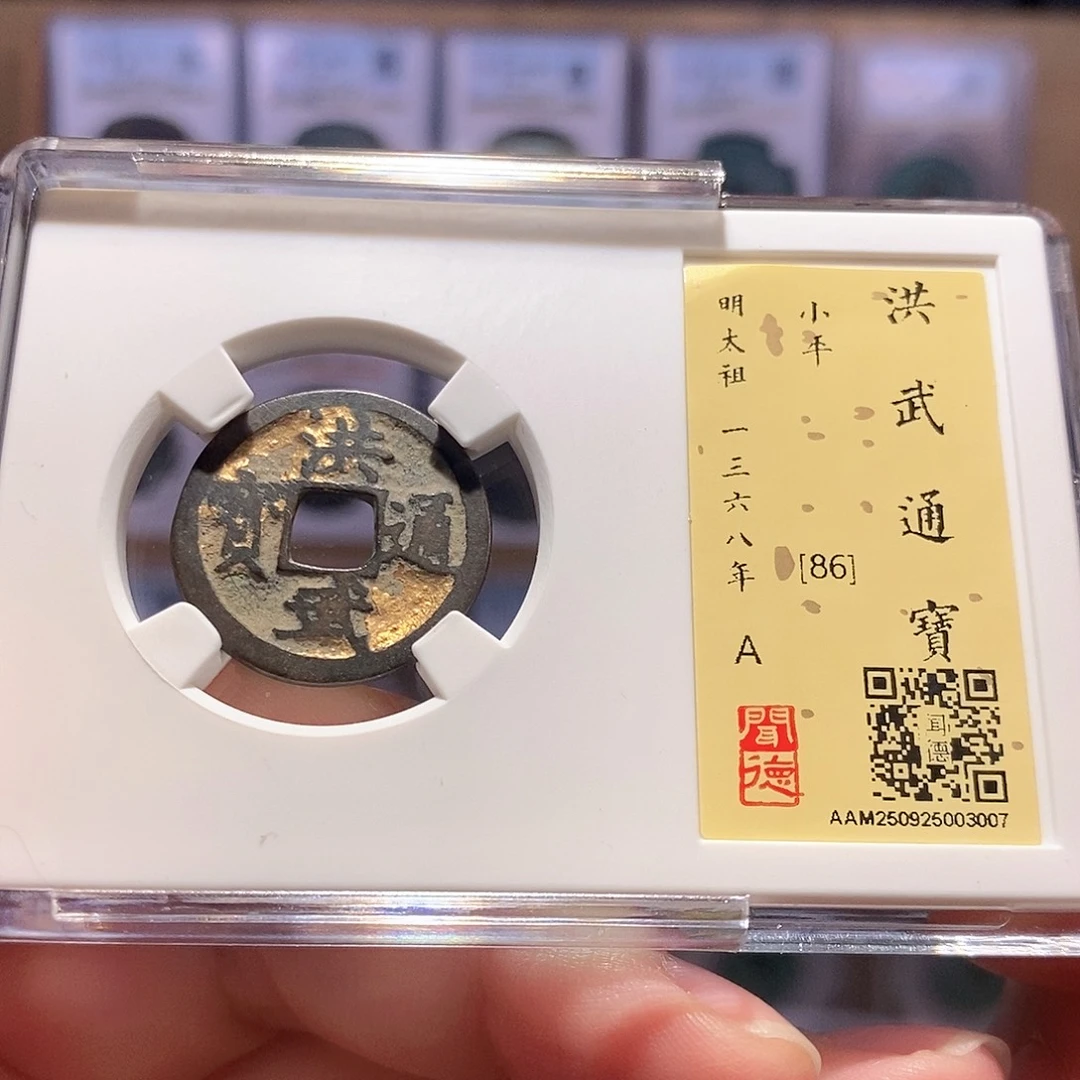 铜洪武 带金彩 3007