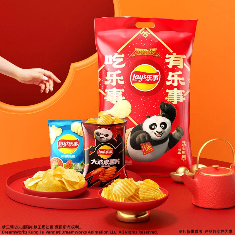 【食用至7月23】功夫熊猫IP联名分享零食大礼包