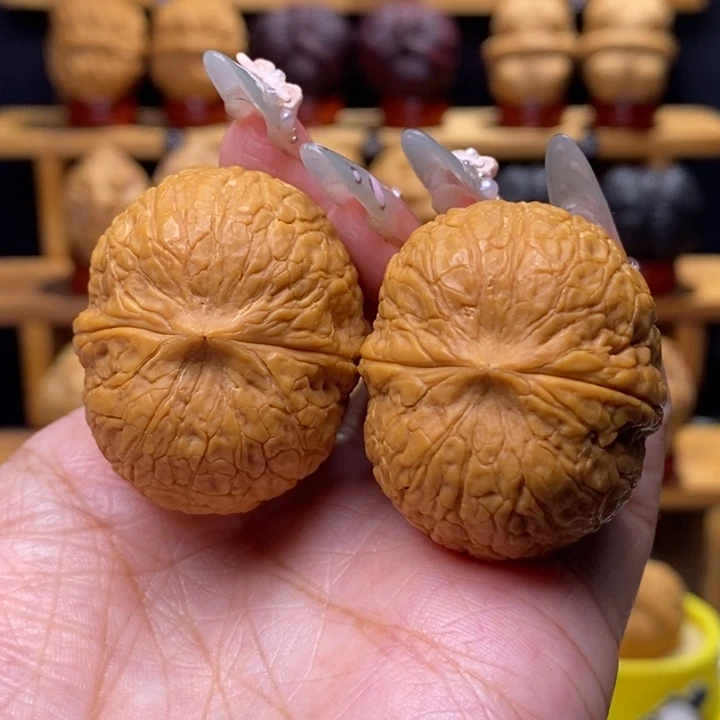 把件文玩核桃佛手42号37尺