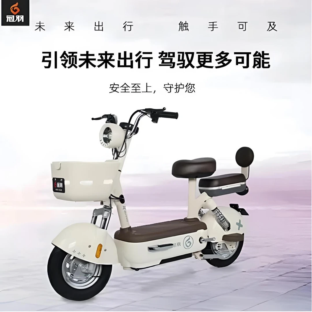 冠羽电动车【工厂直发】舒适轻便国标成人通勤代步长续航轻便可上牌