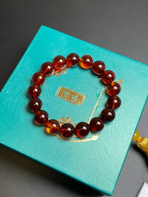 【正品补贴】卡12mm血药泊满血精美收藏款DIY手串