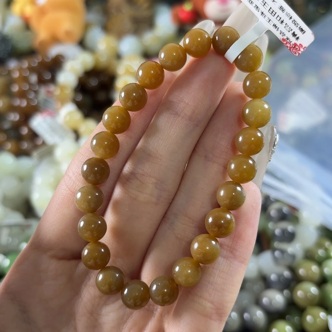 和田玉未镶嵌手链223