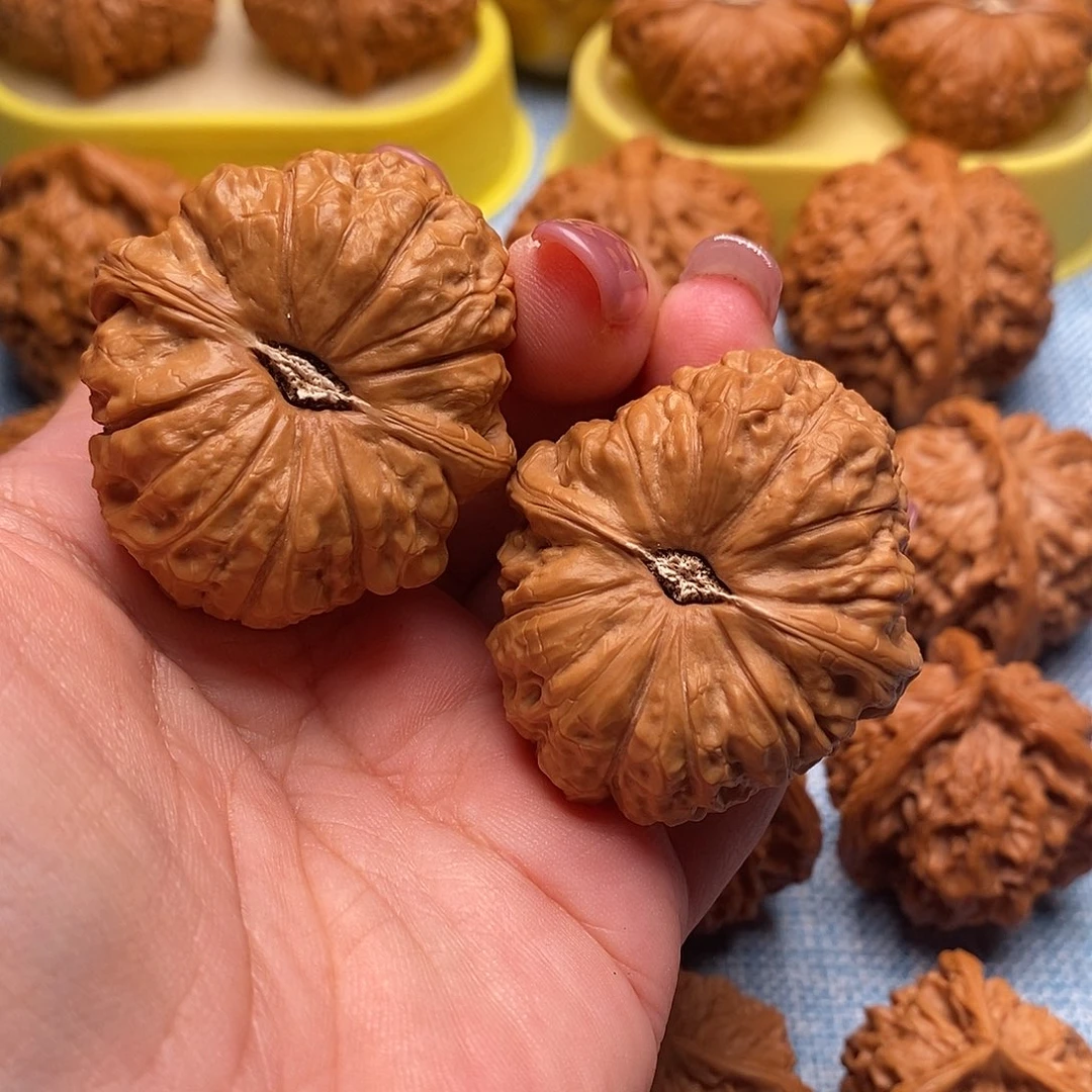 文玩核桃把件南瓜墩41