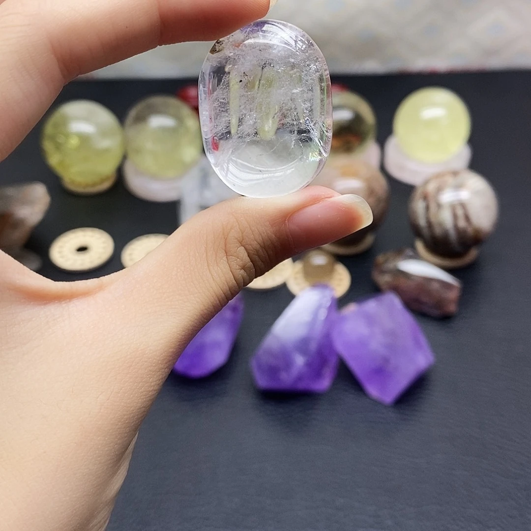 水晶珠宝半成品未镶嵌107水晶石