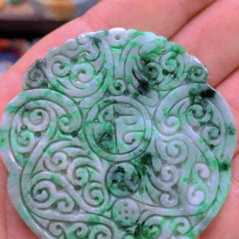 【闪购商品】翡翠颈饰未镶嵌T***y翡翠