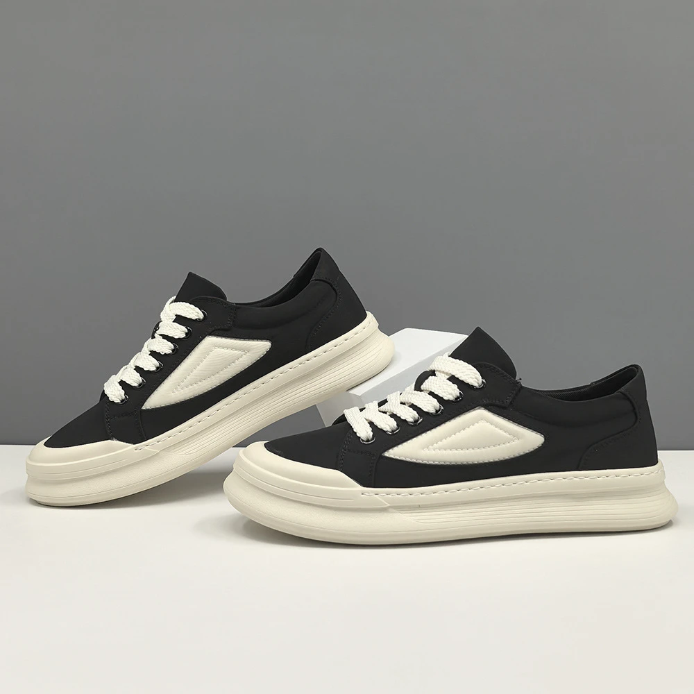 透气冰丝布板鞋男款潮流百搭布鞋欧洲站男鞋男轻奢韩版高端休闲鞋