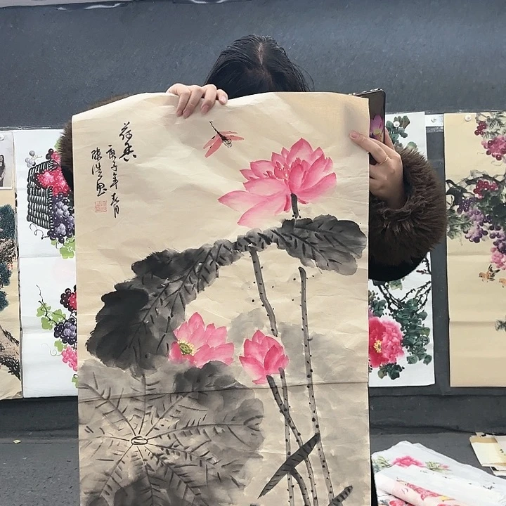 国画无毛或被短柔毛或