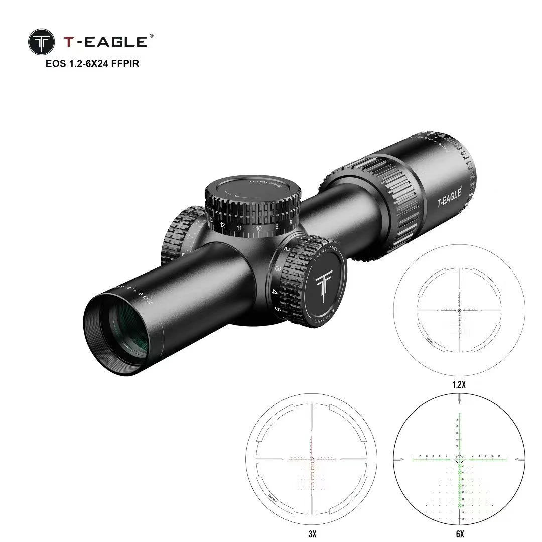 T-EAGLE/突鹰EOS1.2-6前置瞄准镜高抗震无视差前置变倍不变点速瞄