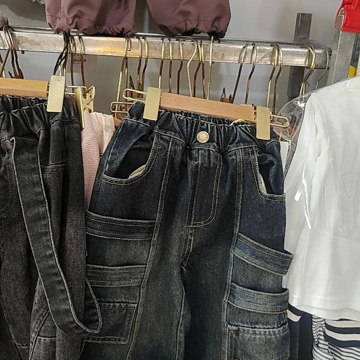 儿童牛仔裤90-130=-