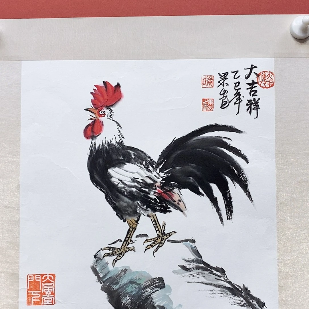 国画大风堂嫡传-侯果山老师作品路