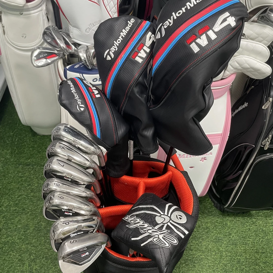 泰勒梅M4男士高尔夫套杆 3木7铁一推一包 杆身碳素R