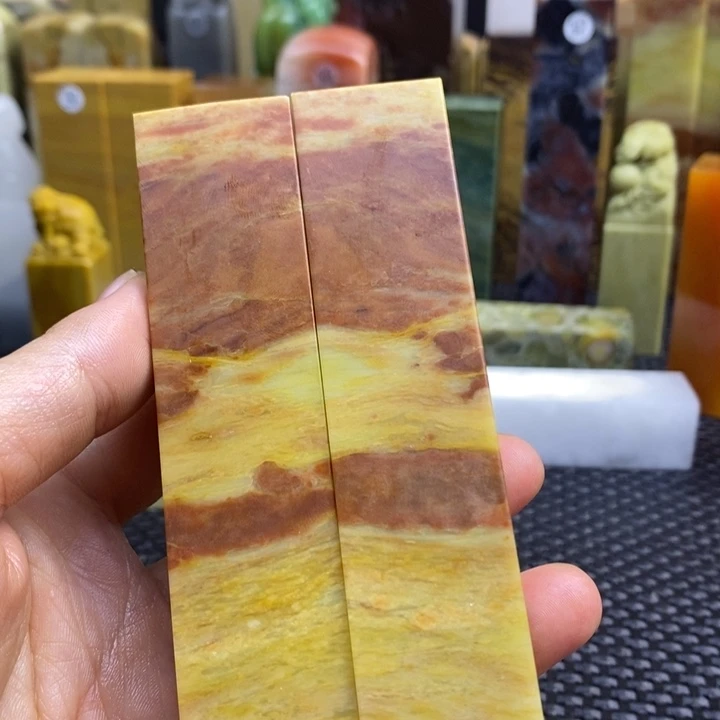 广东石寿*缘青田石印章石