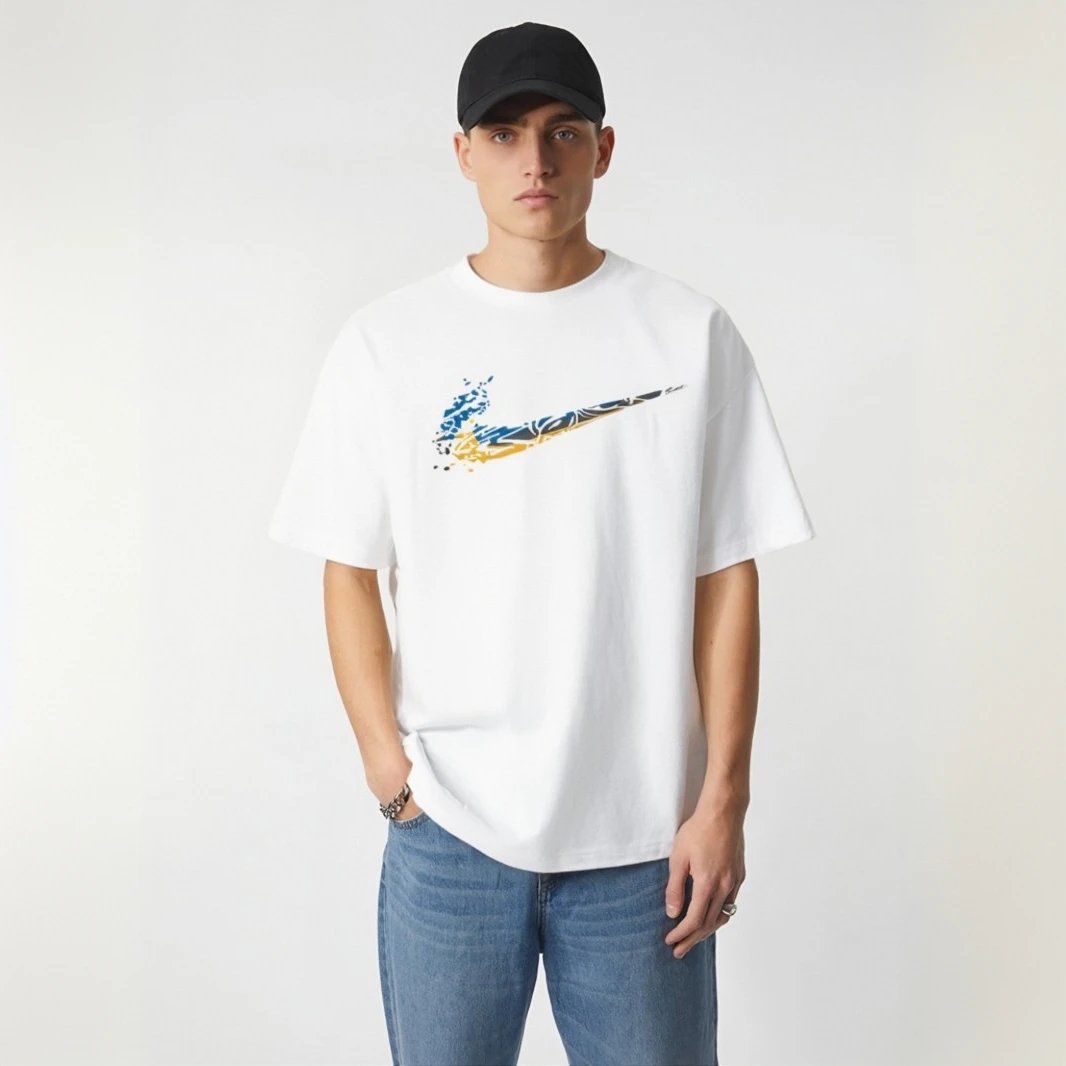 新款大LOGO经典百搭休闲短袖T恤