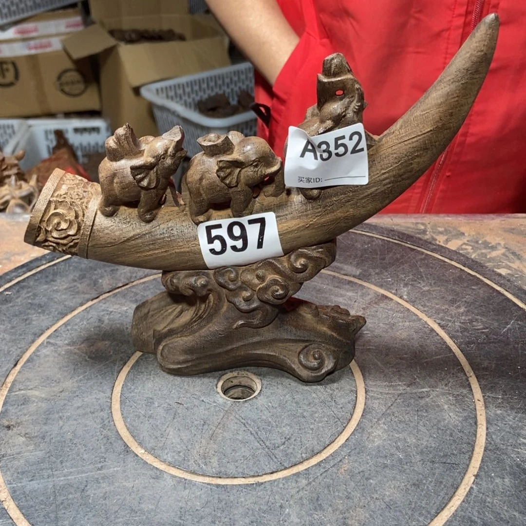 谷***汤木成品瑕疵摆件福利放漏