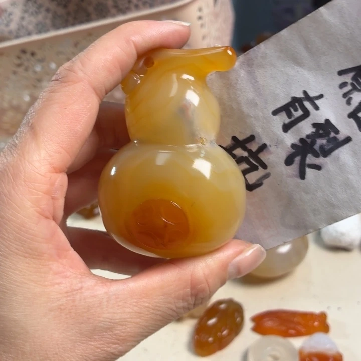 玛瑙/玉髓未镶嵌吊坠(不含链)