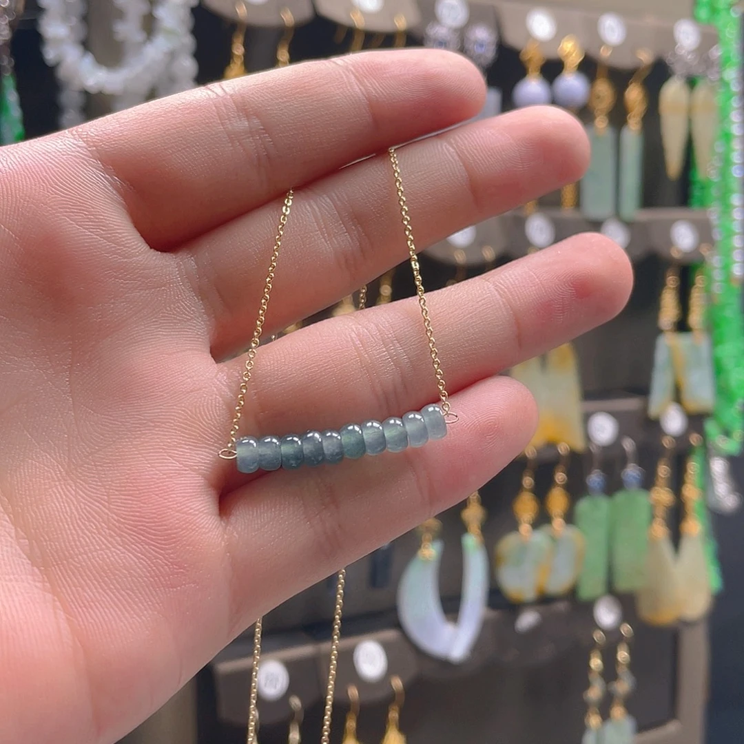 翡翠未镶嵌耳饰翡翠