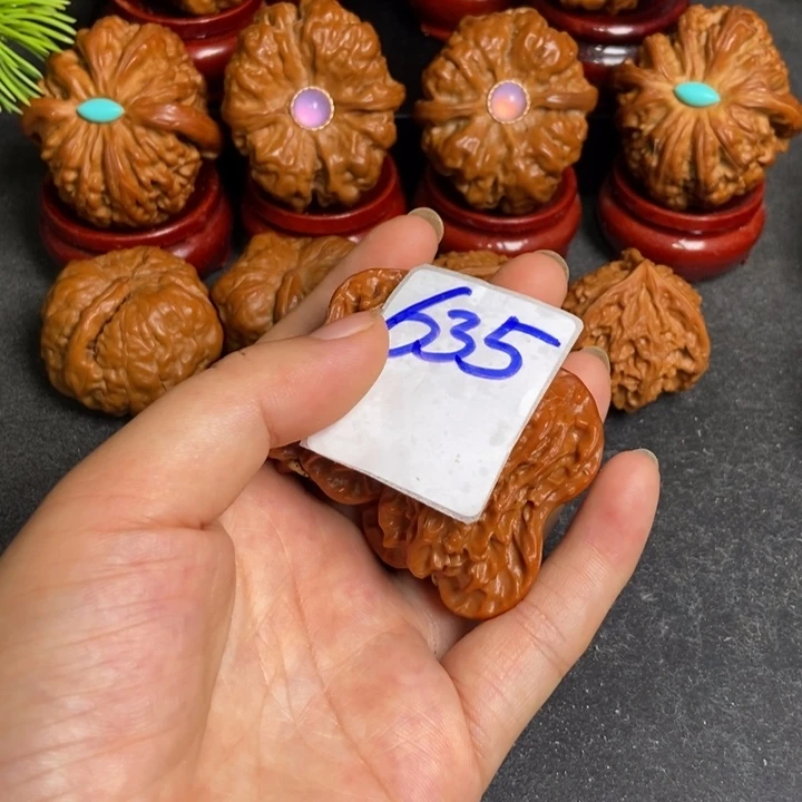 文玩核桃把件葫芦635