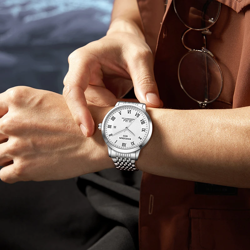 【按编码下单】专柜直发品牌腕表夜光防水经典男款轻奢男士手表-D