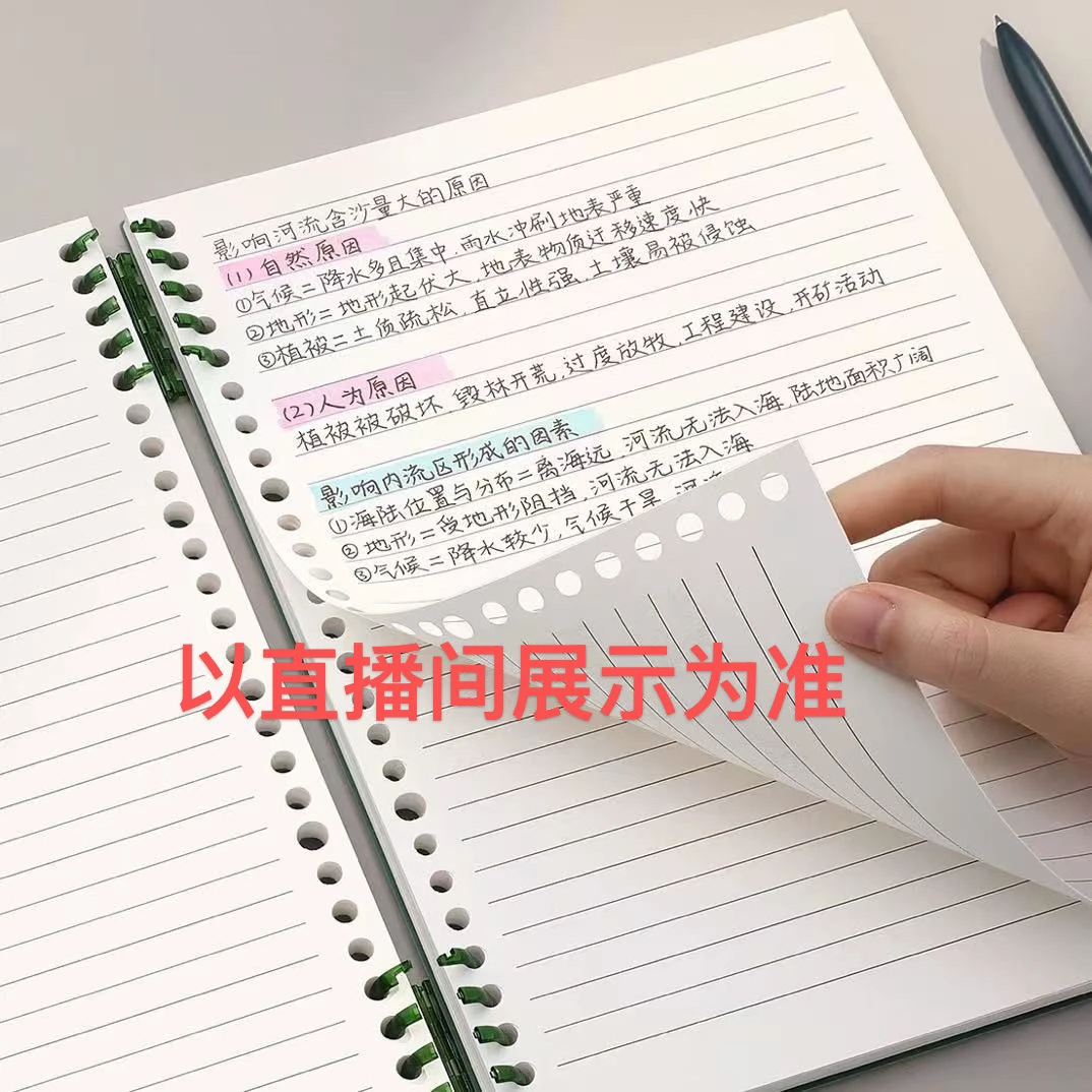 A4豹纹加厚线圈本