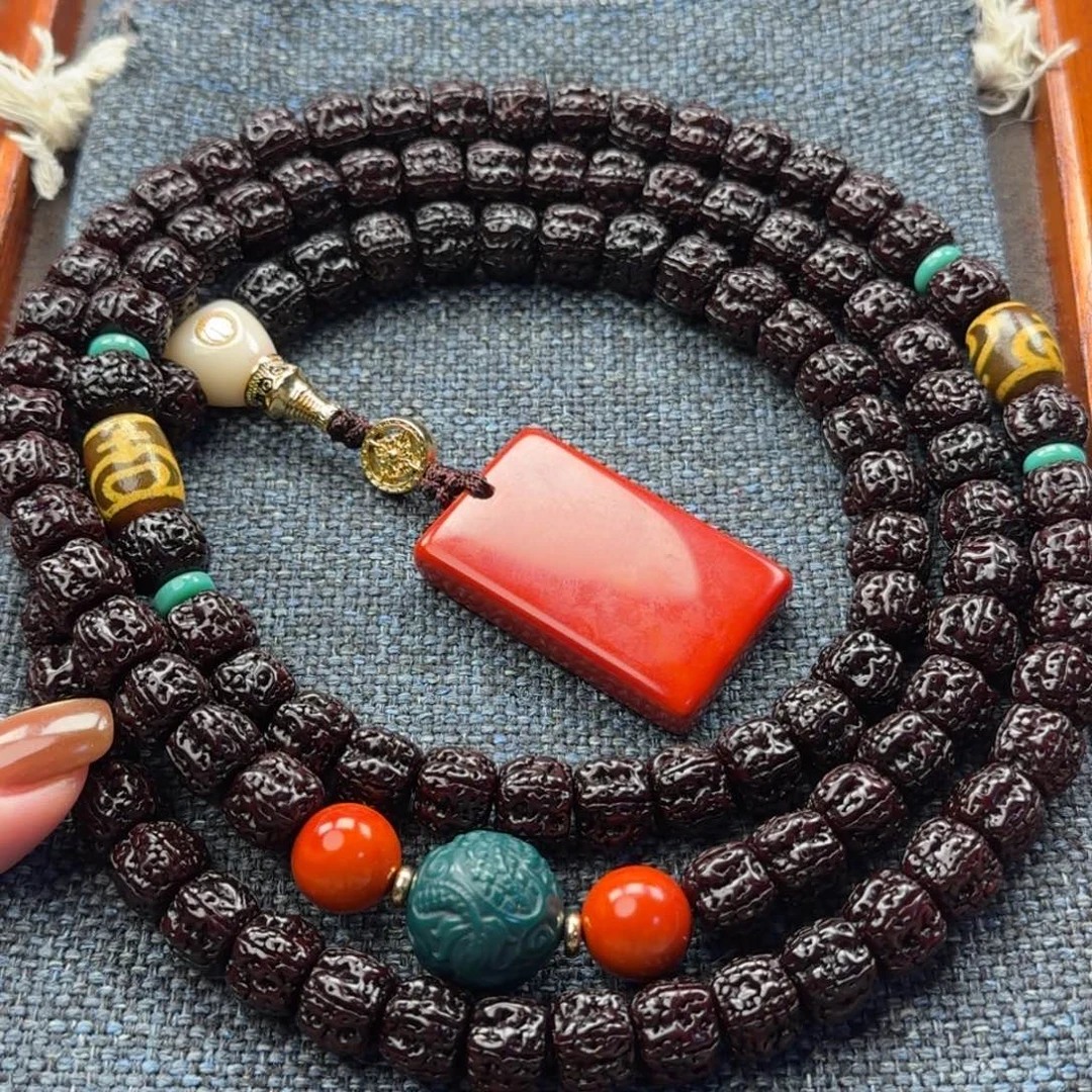 *****金刚菩提吊坠黑金