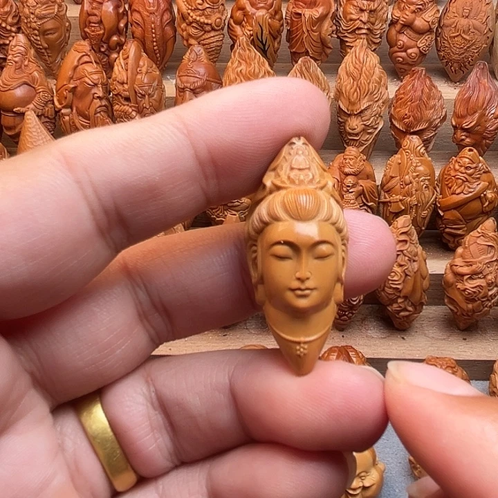 吊坠橄榄核18观音