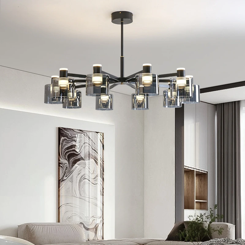 灯佐意式极简北欧全铜吊灯客厅简约现代餐厅吧台灯轻奢网红艺术灯