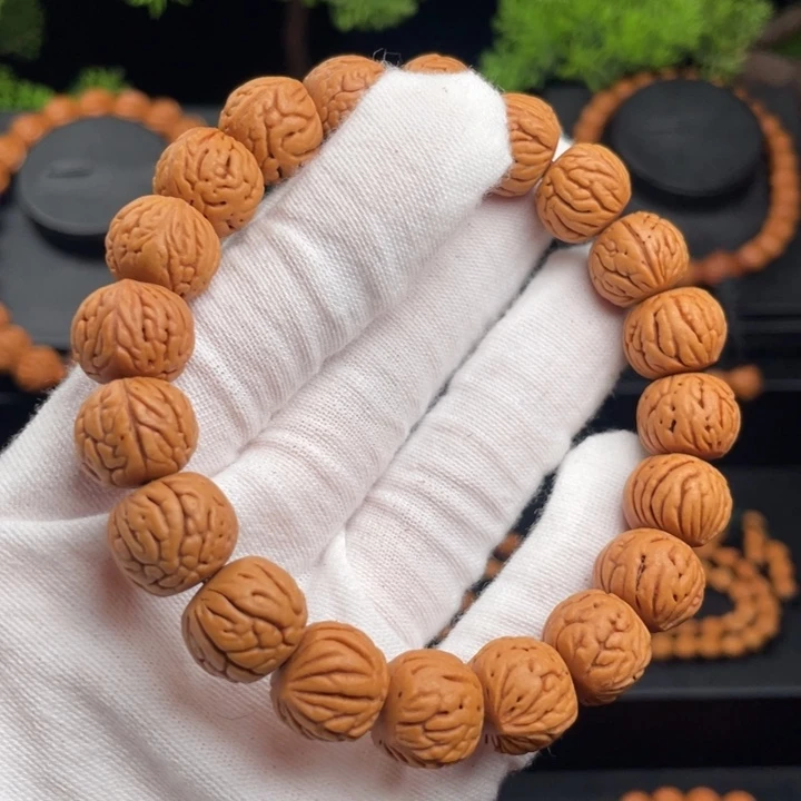 哄***哄木质类精品桃核单圈