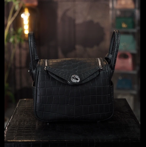 【尺寸：21*11*15】SISI原创设计高定真皮女包时尚百搭T153