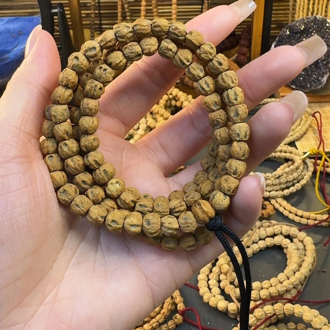 柏香籽/百香籽把件渊*